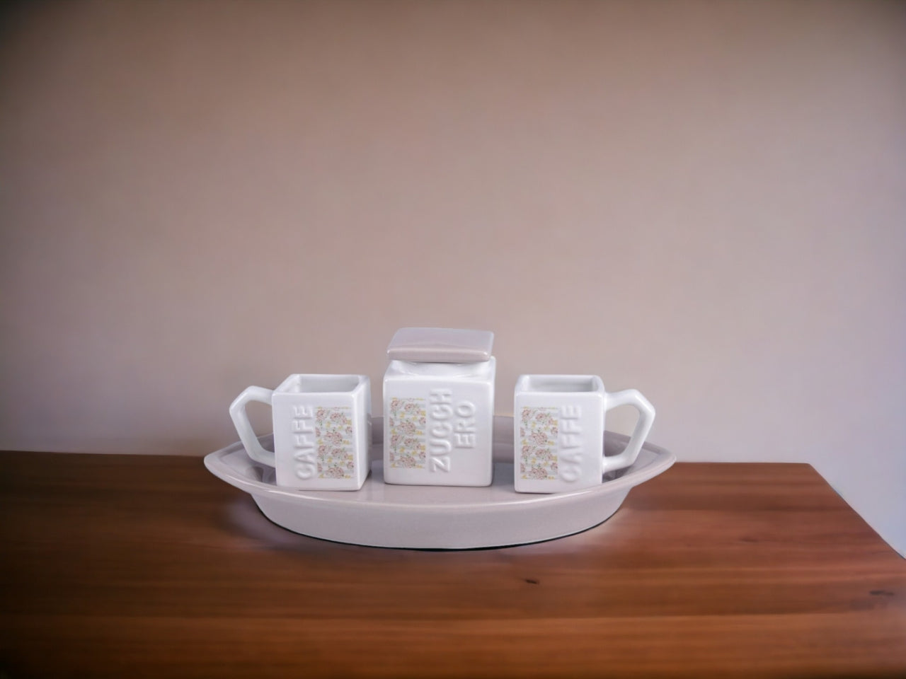 Peonias set da caffe' per 2