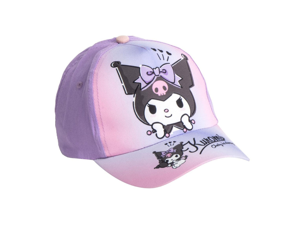 Hello kitty kuromi set cappellino con visiera e occhiali da sole