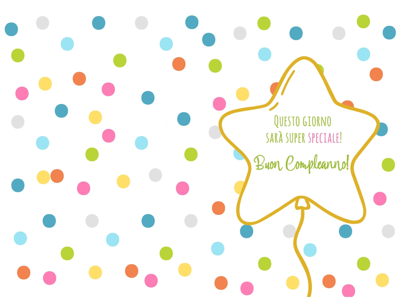 Biglietto buon compleanno cagnolini