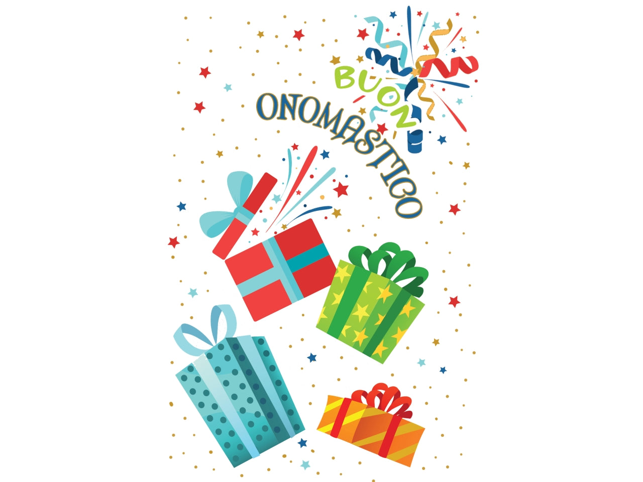 Biglietto buon onomastico