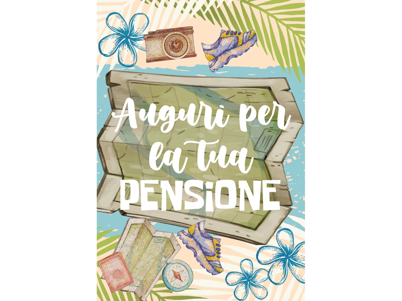 Biglietto auguri pensione