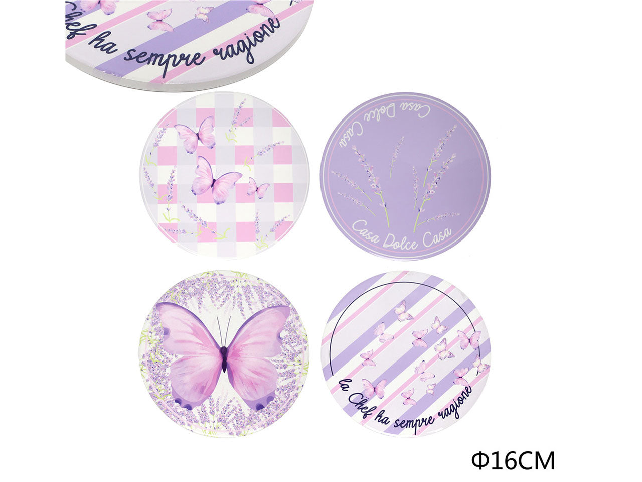 Piastrella decorativa d.16cm