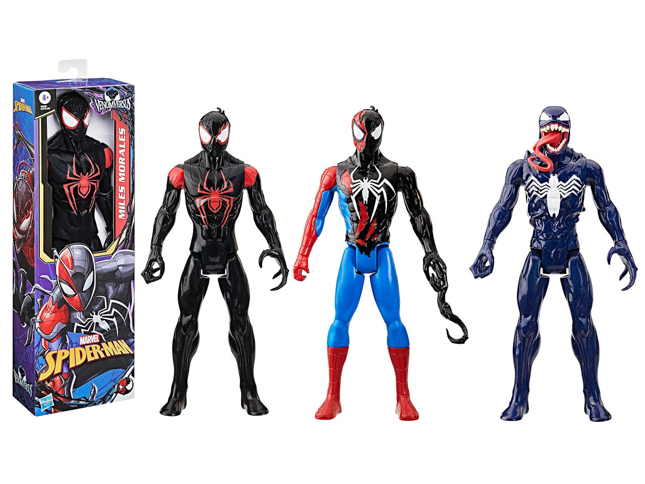 Spiderman venom versus titan heroes