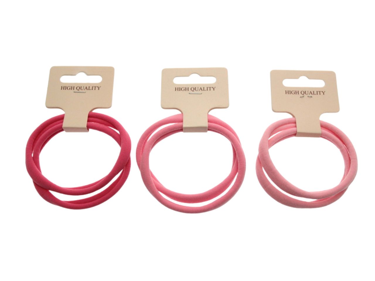 Set elastico grande high quality rosa confezioni da 2 pezzi