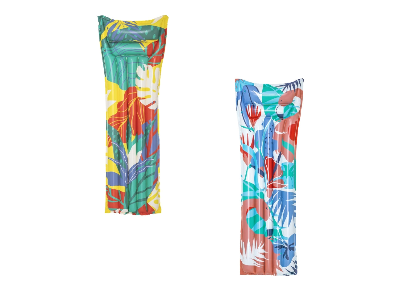 Materassino air mat multicolor 4 tubi 183x69cm con  fantasie assortite