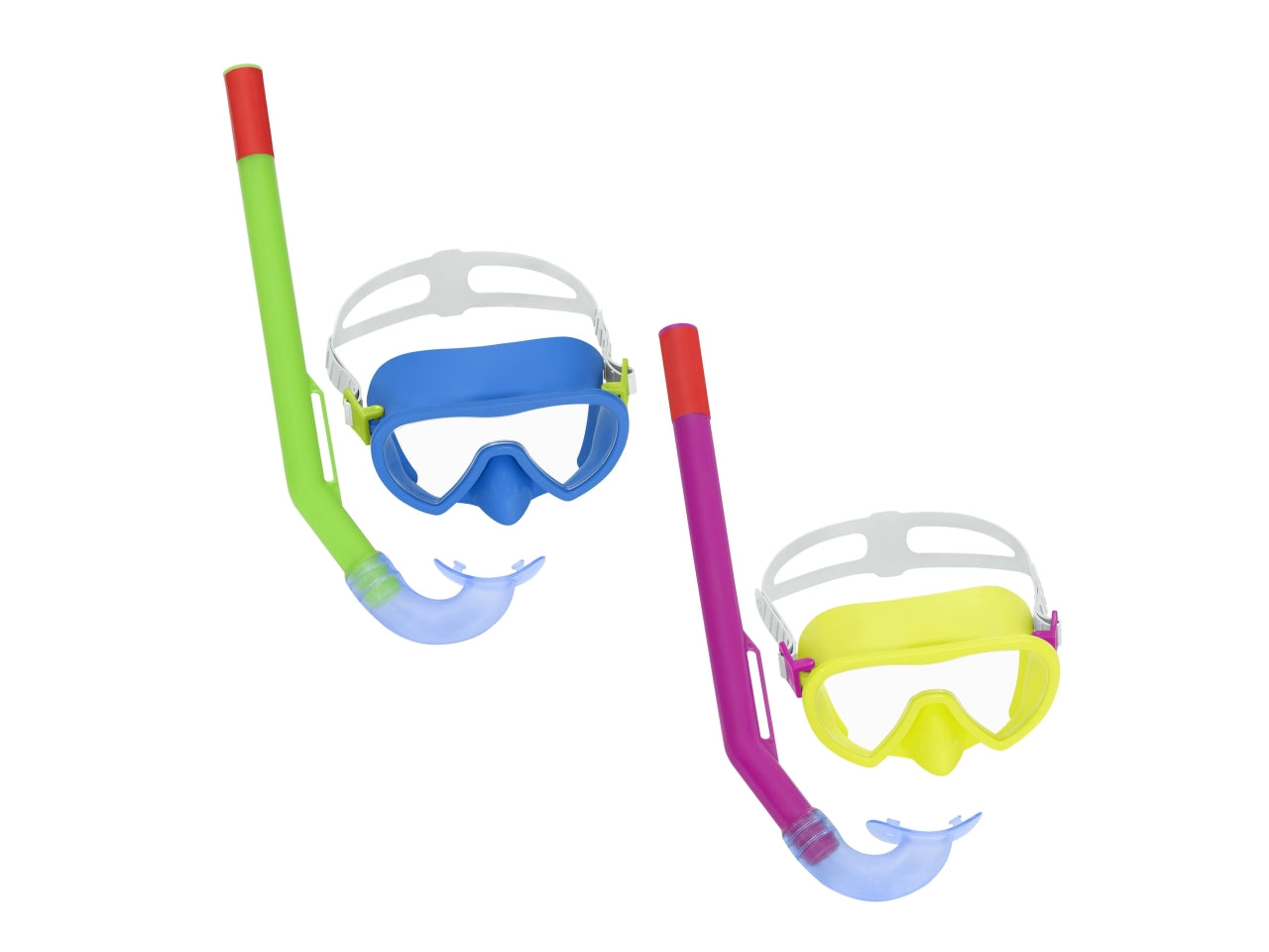 Maschera con boccaglio lil' glider per bambini da 3-6 anni in colori assortiti