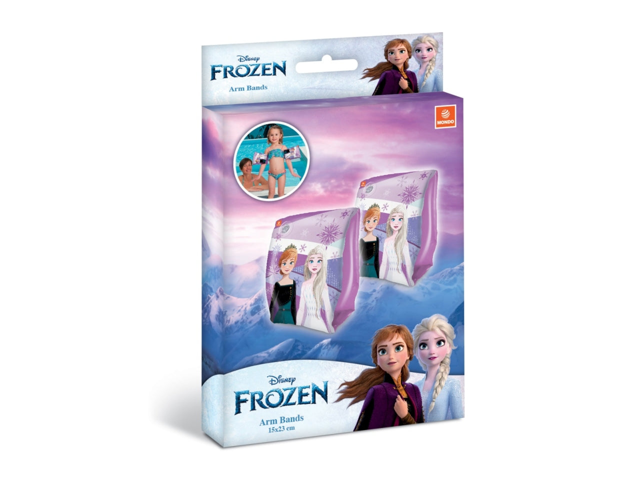 Frozen braccioli 15x23cm per bambini dai 1 a  6anni