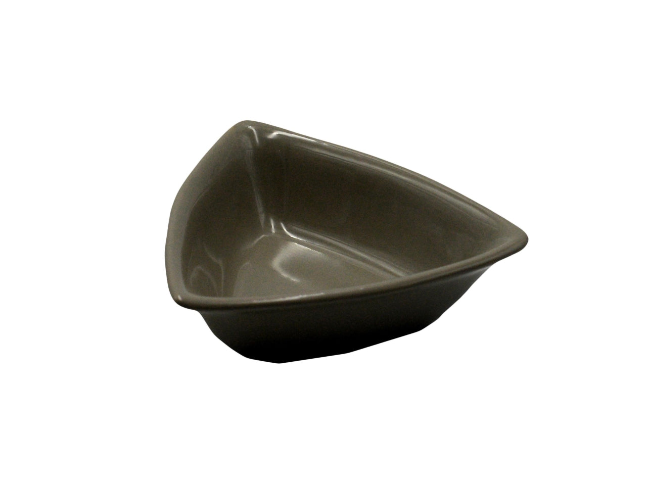 Ciotola romeo tortora triangolo 15xh4x14cm