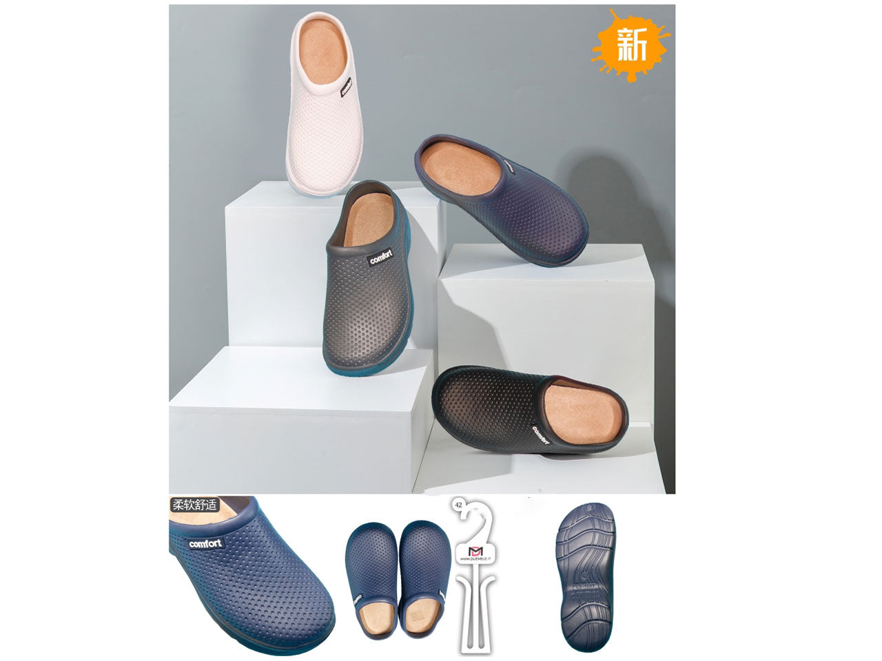 Ciabatta mare uomo taglie 40-45