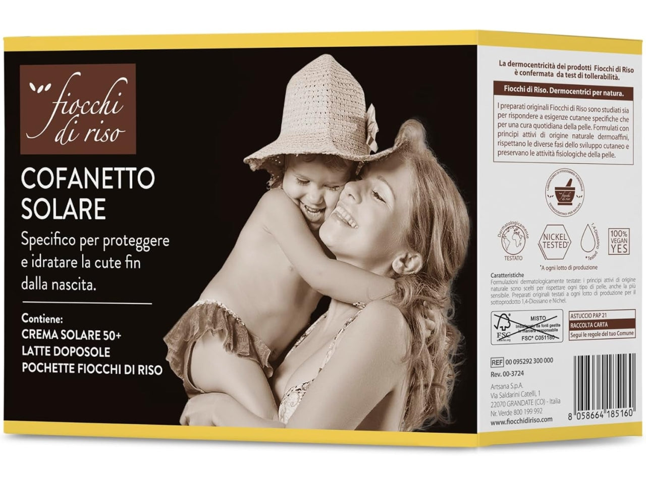 Cofanetto solare fiocchi di riso