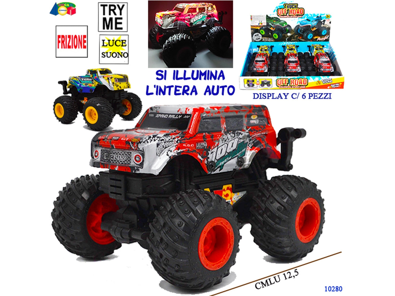 Fuoristrada con luci e suoni ass.