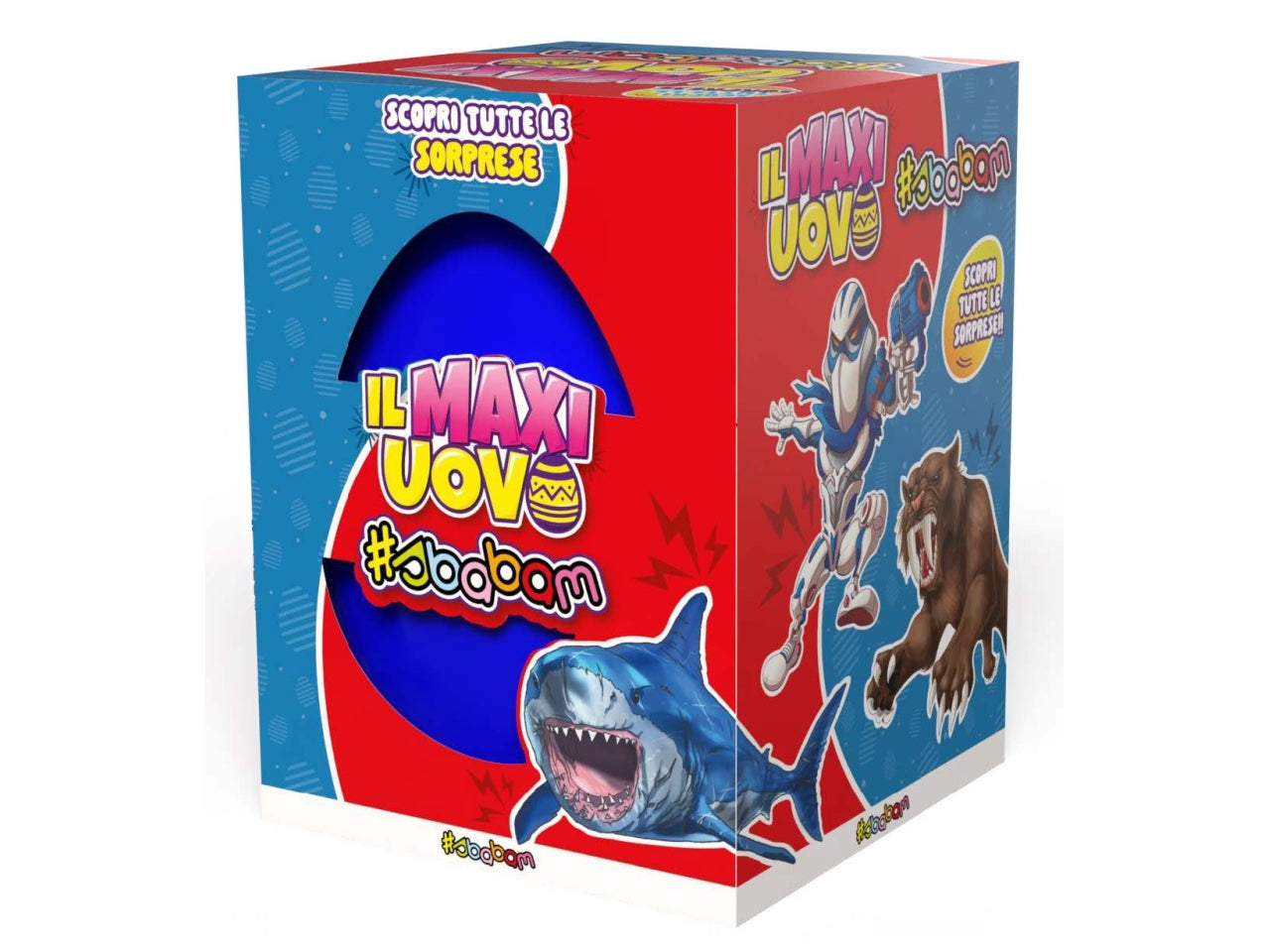 Sbabam maxi uovo maschietto