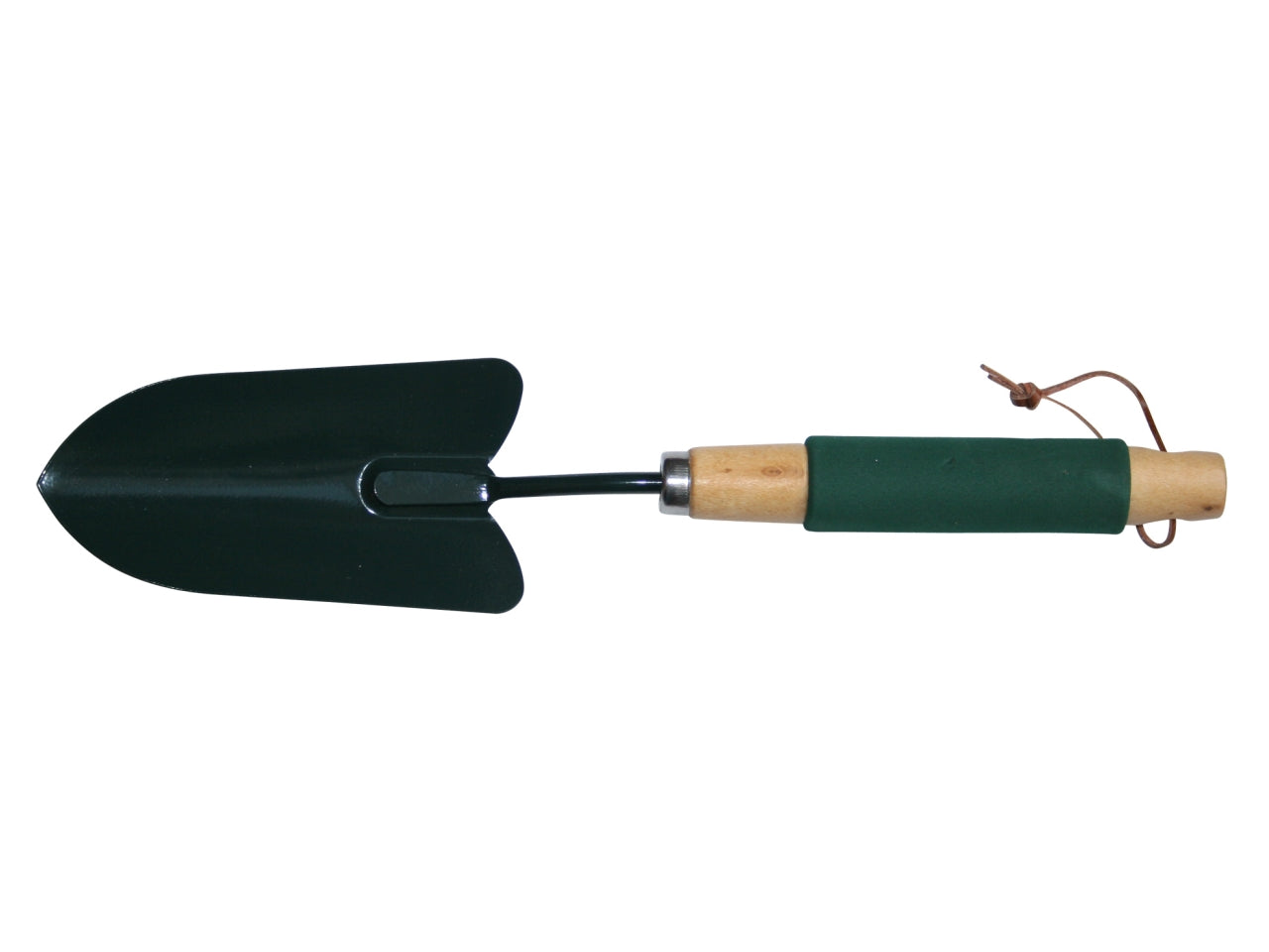 Paletta per terriccio con manico in legno e spugna antiscivolo