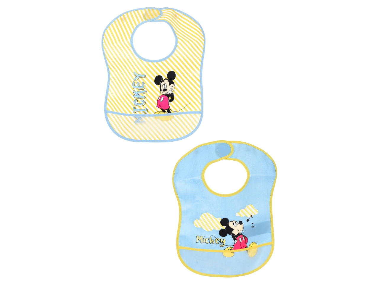 Mickey bavette 36x23,5cm confezione 2 pezzi assortite