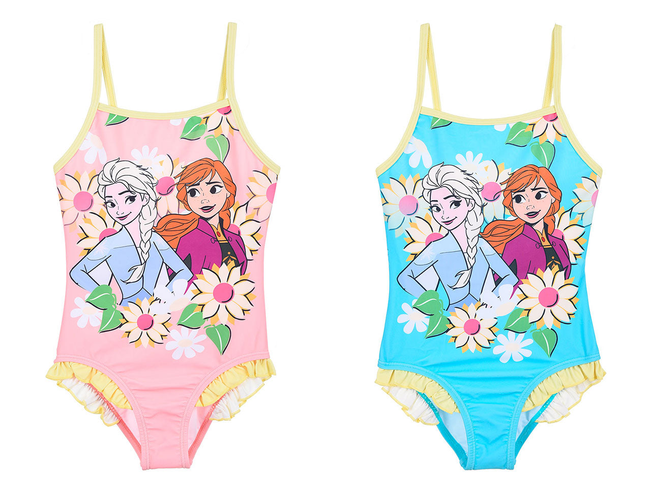 Frozen costume mare intero taglie da 4 a 8 anni