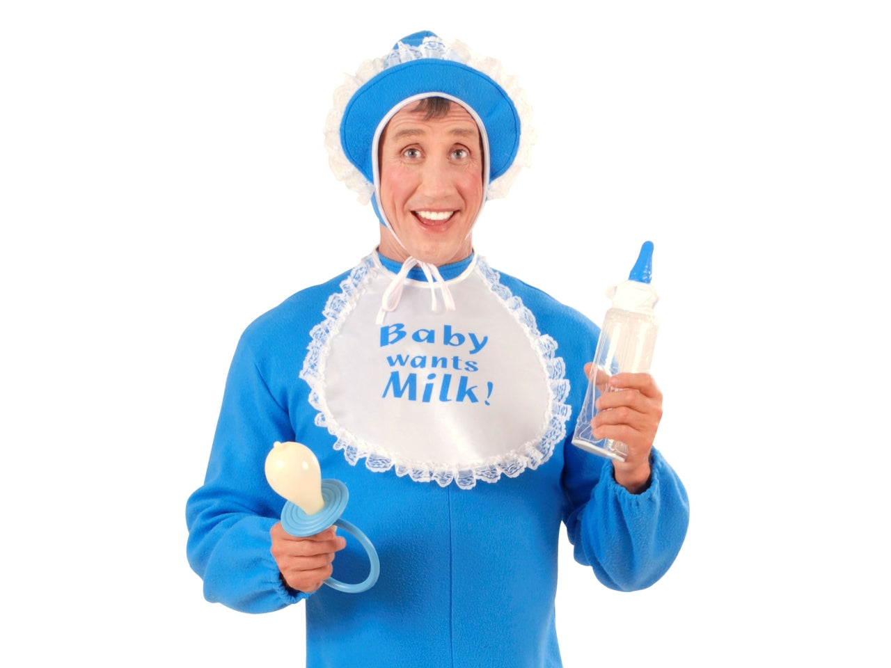 Ciucciotto sonoro gigante blu