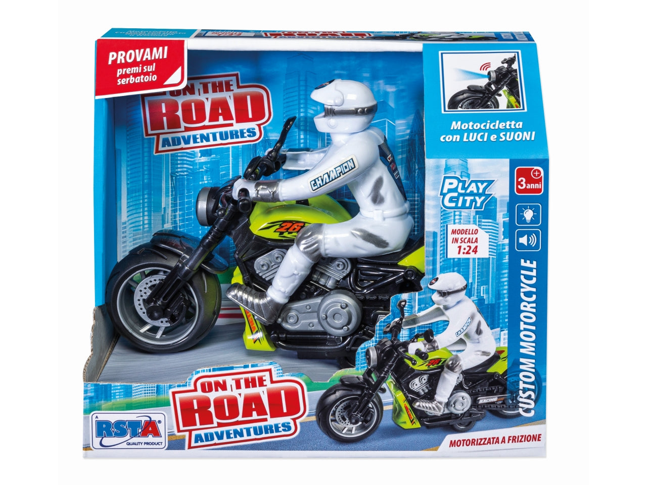 Moto con driver frizione
