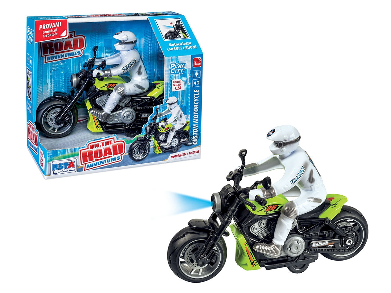 Moto con driver frizione