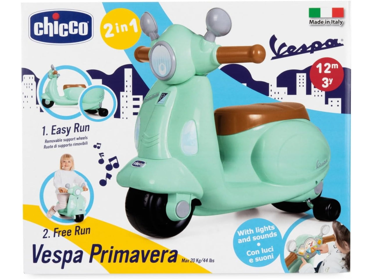 Chicco gioco vespa primavera latte menta
