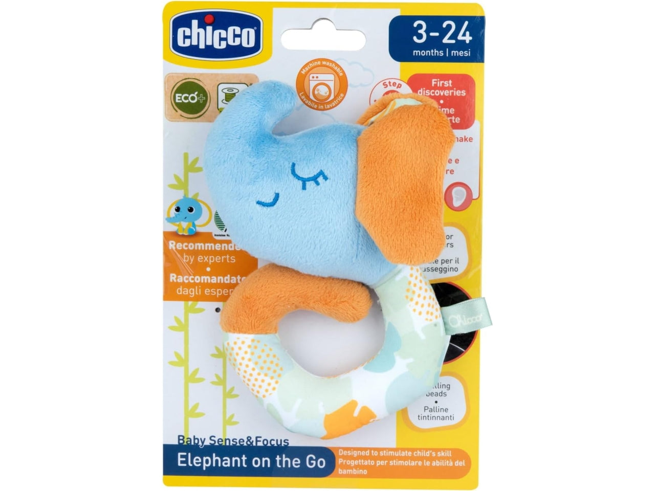 Gioco baby sense focus trillino soft elefante