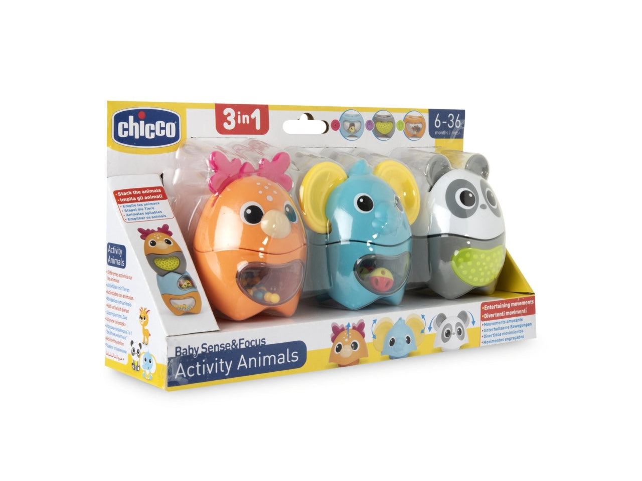 Gioco  baby sense focus activity animals