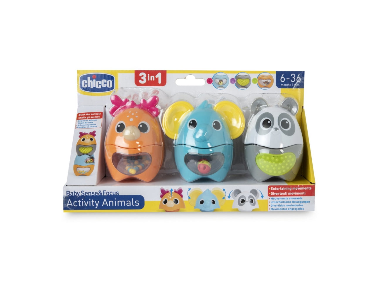Gioco  baby sense focus activity animals