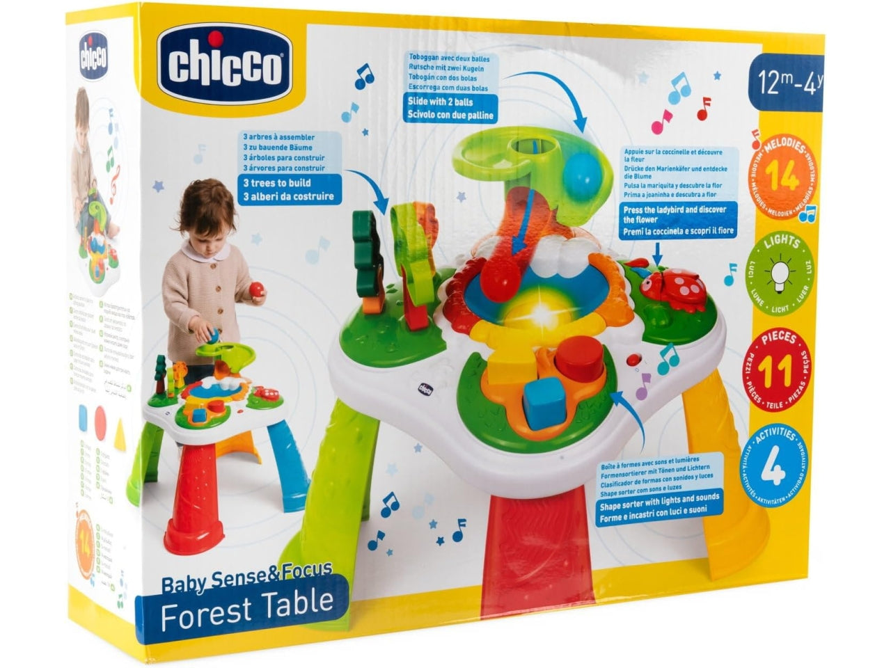 Chicco gioco bsf tavolo della foresta