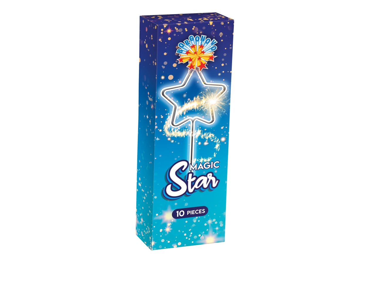 Candela magic star confezione da 10 pezzi