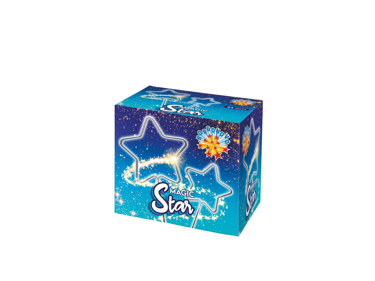 Candela magic star confezione da 10 pezzi