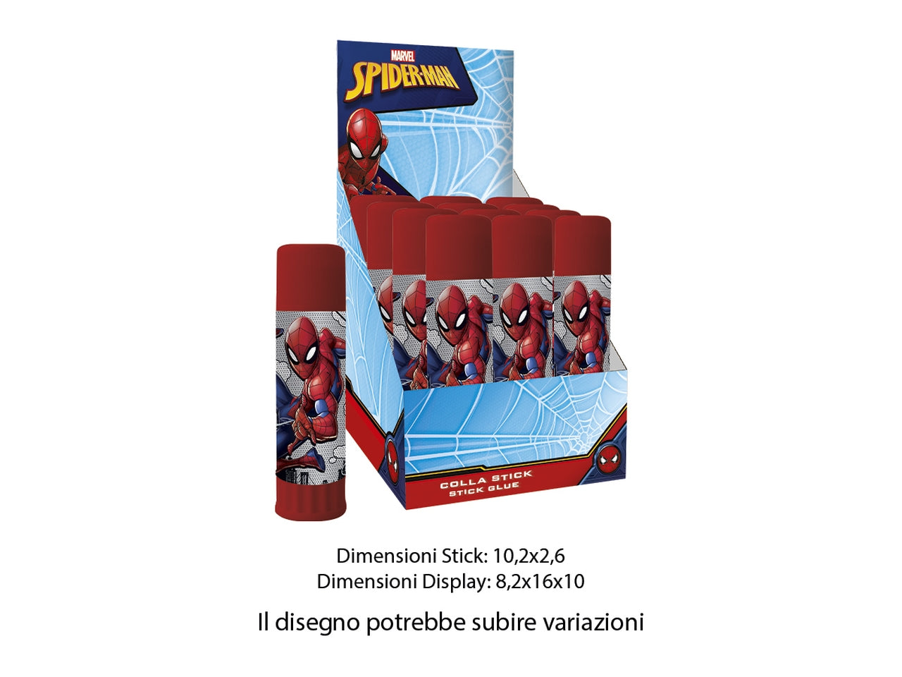 Spiderman colla stick 25gr