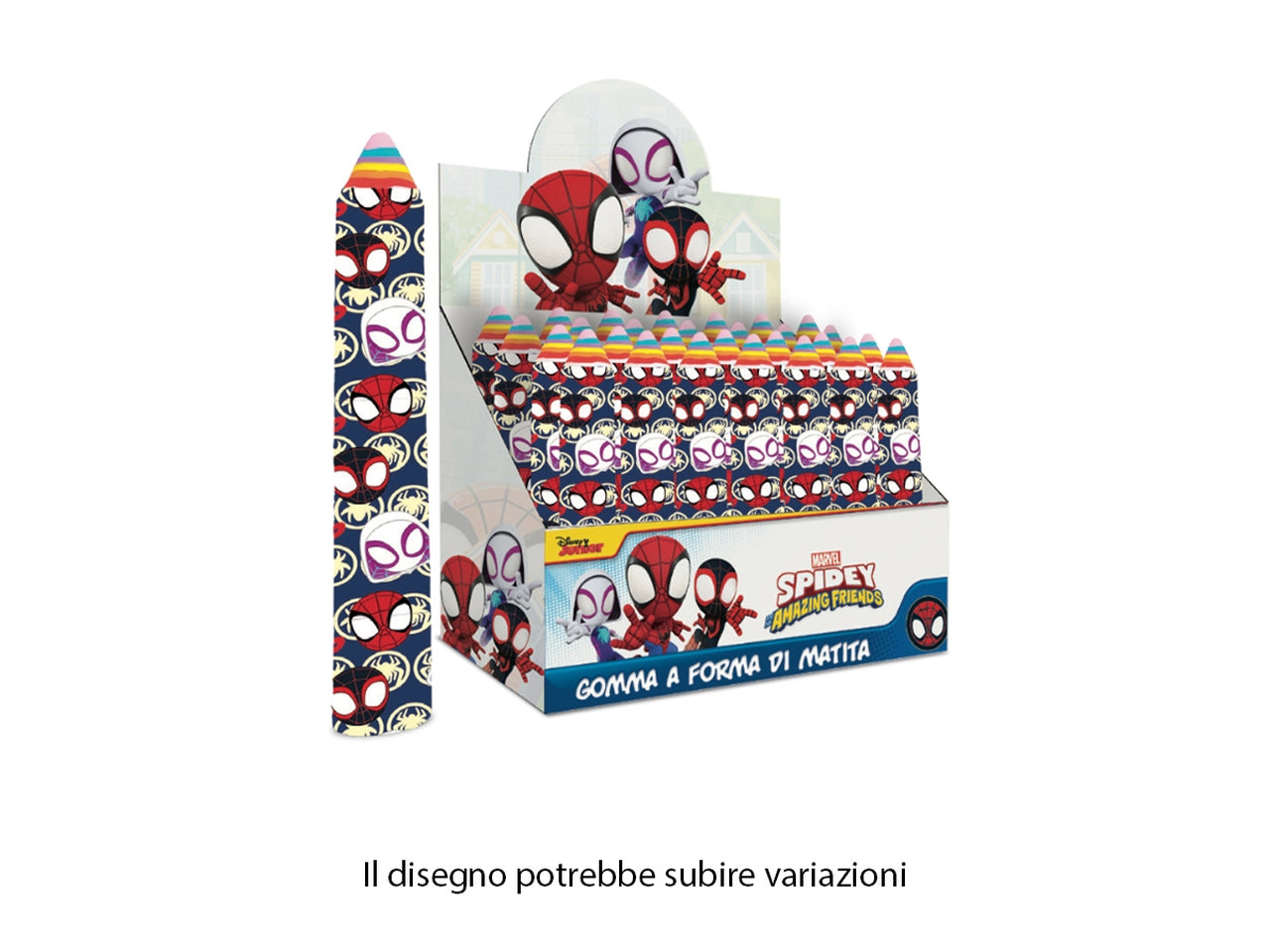 Spidey gomma per cancellare gigante