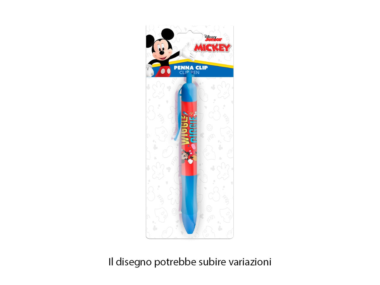 Mickey penna clip in blister