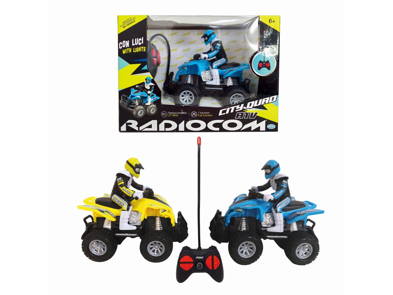 Radiocom city quad atv radiocomando 27mhz