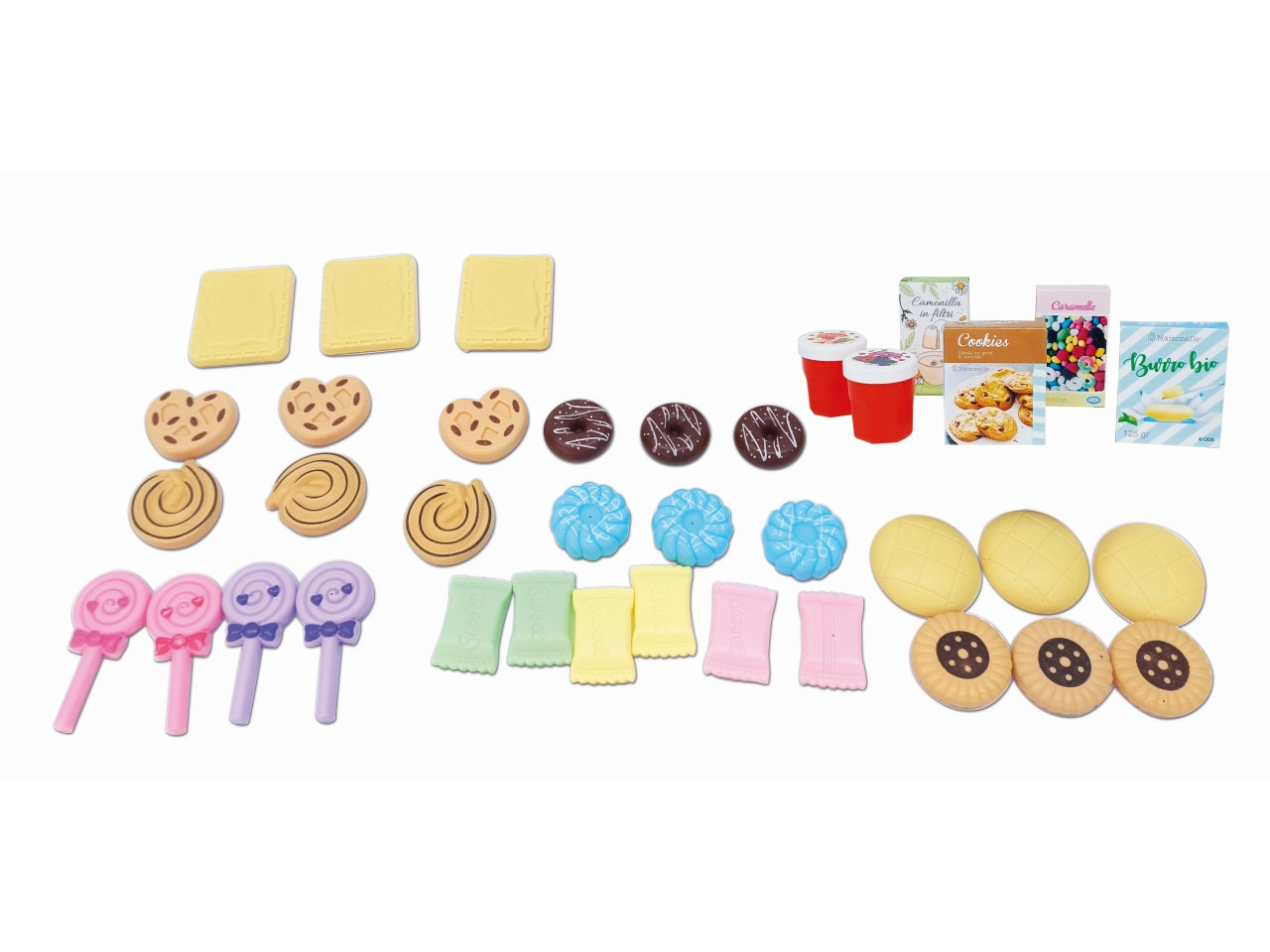 Maisonelle biscottiera country chic con accessori