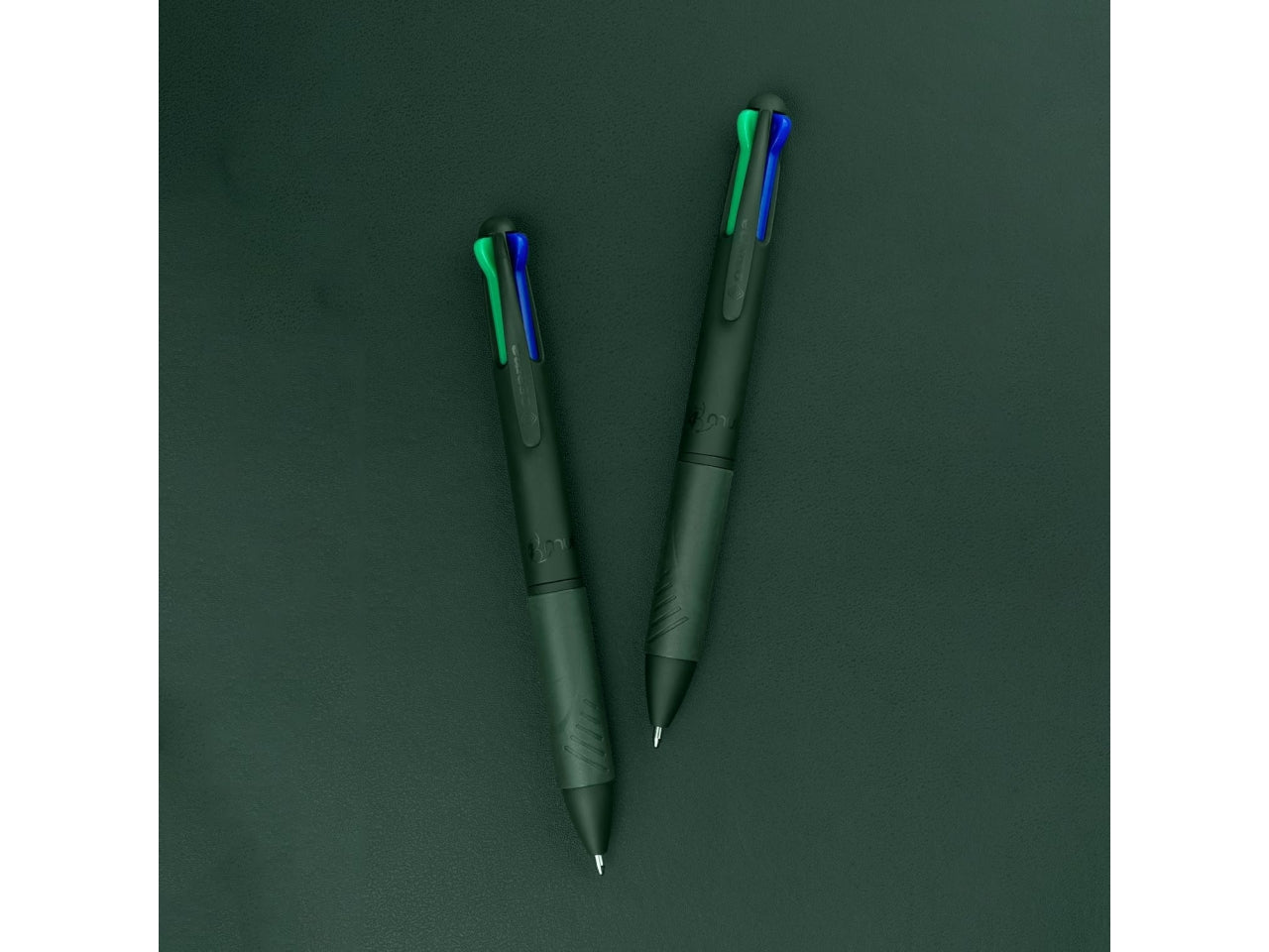 Penne sfera 4 colori urban forest green 4multi blister 2 pezzi