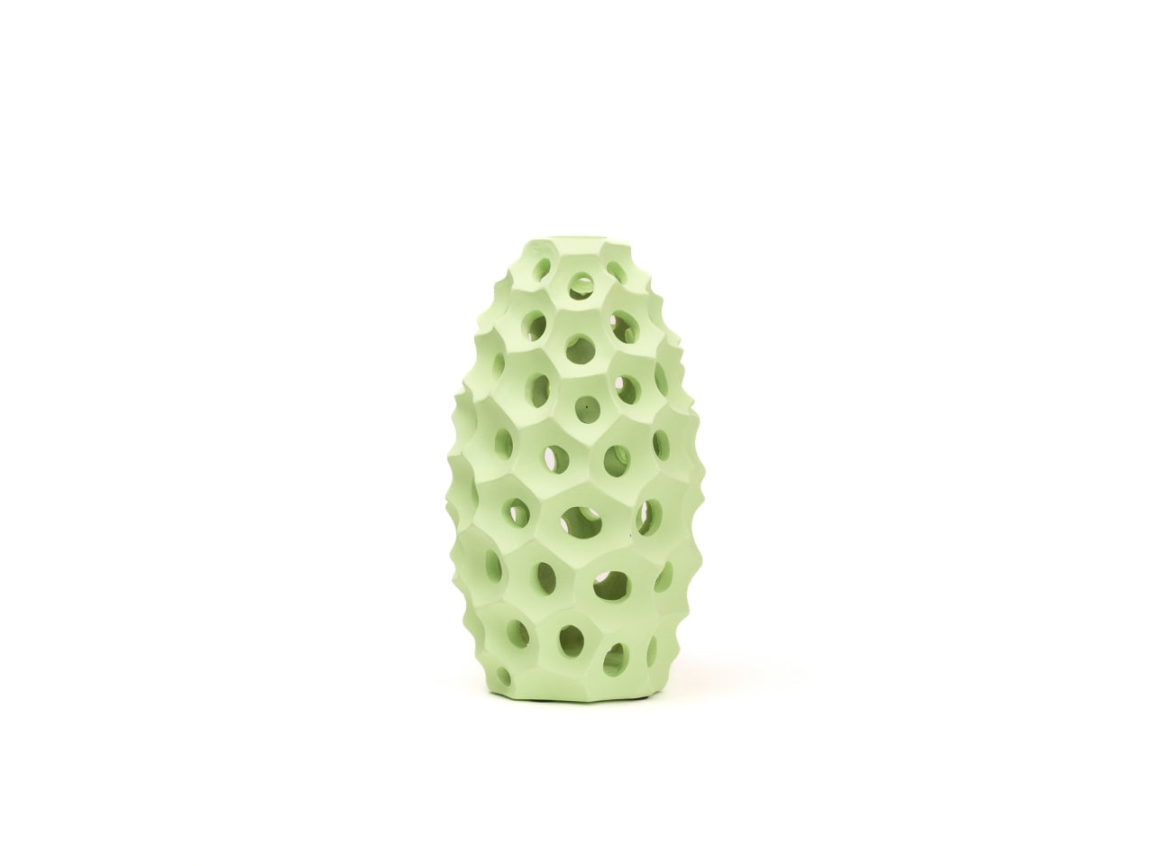 Vaso traforato 16x30cm verde