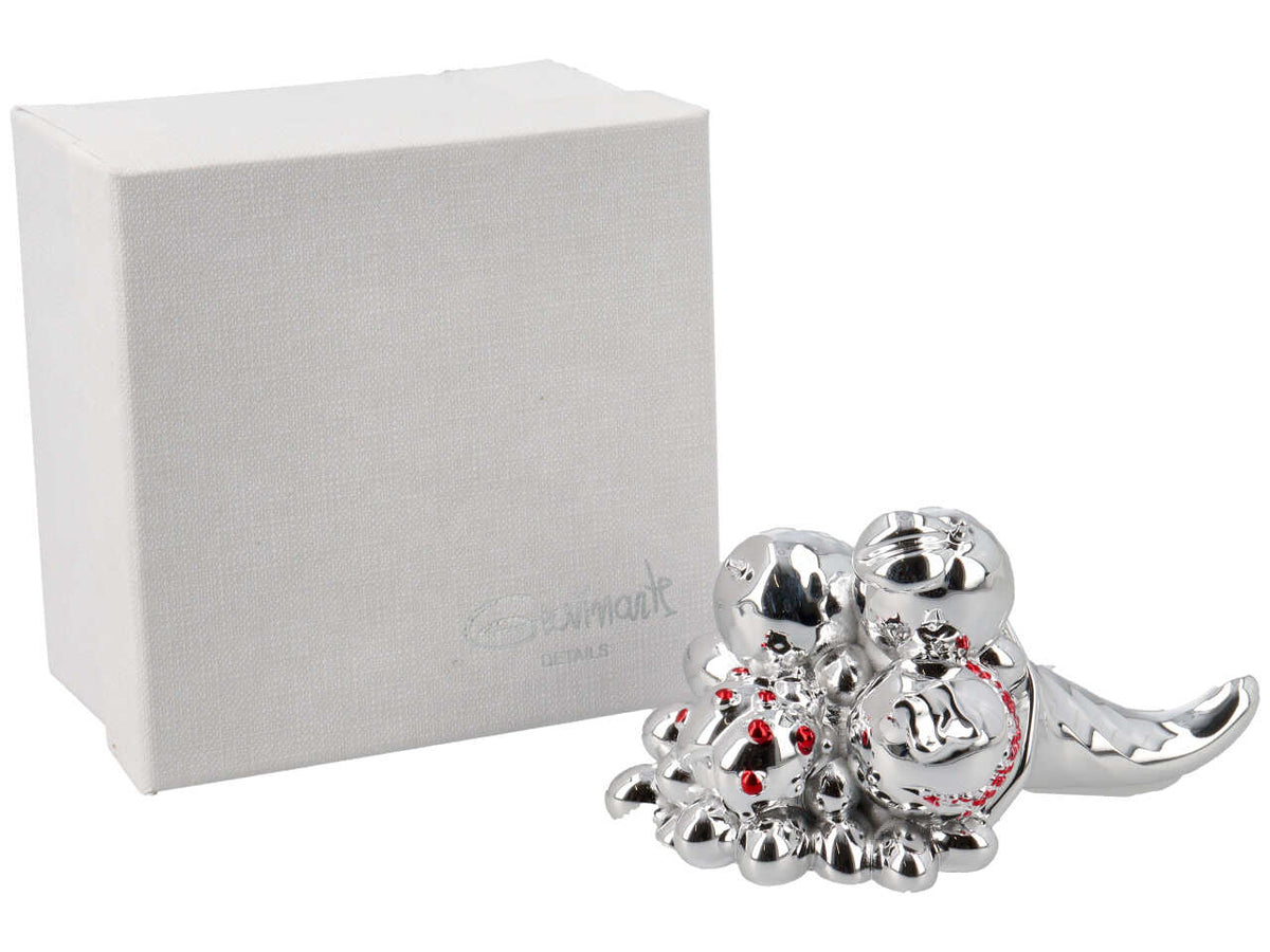 Cornucopia 12cm argento