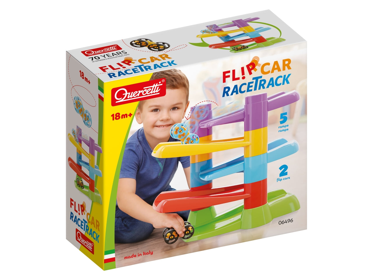 Flip car race track