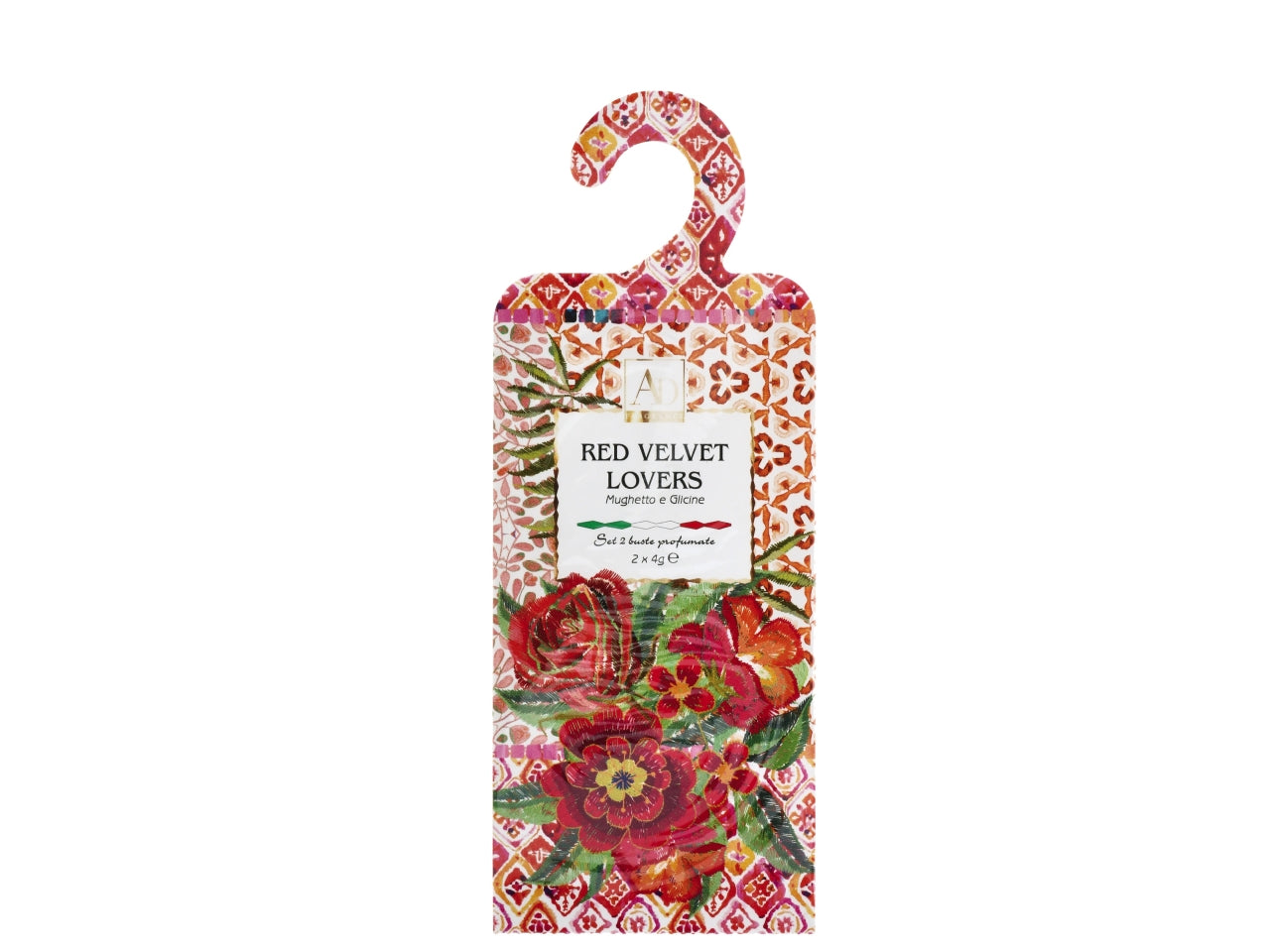 Buste profumate con grucce in 6 fragranze assortite la confezione composta da 2 buste profumate