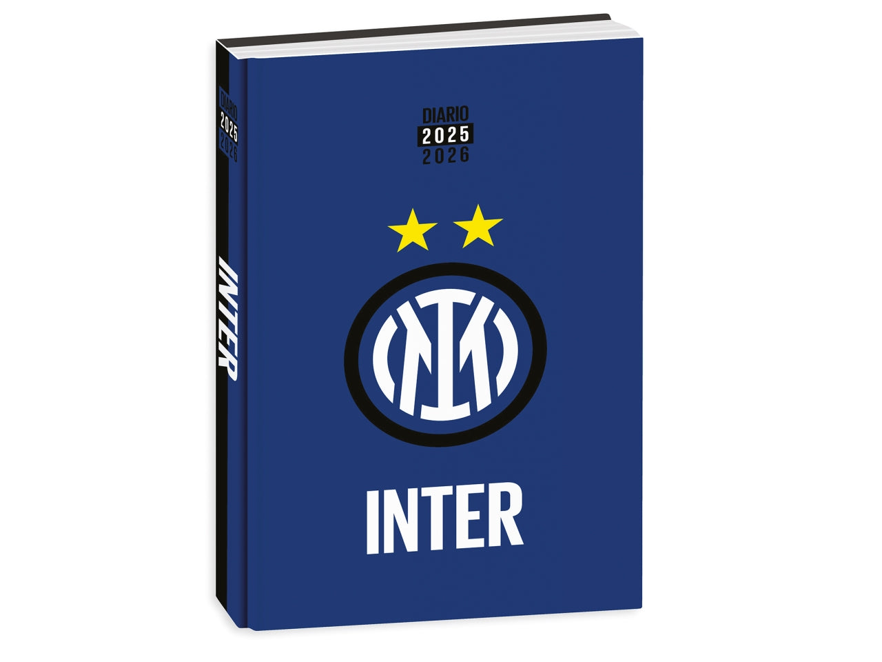 Diario standard inter 12 mesi 13,6x18,3cm assortiti