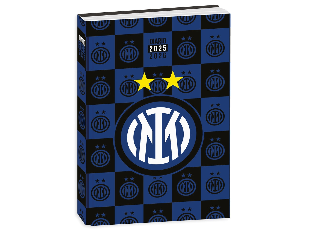 Diario standard inter 12 mesi 13,6x18,3cm assortiti