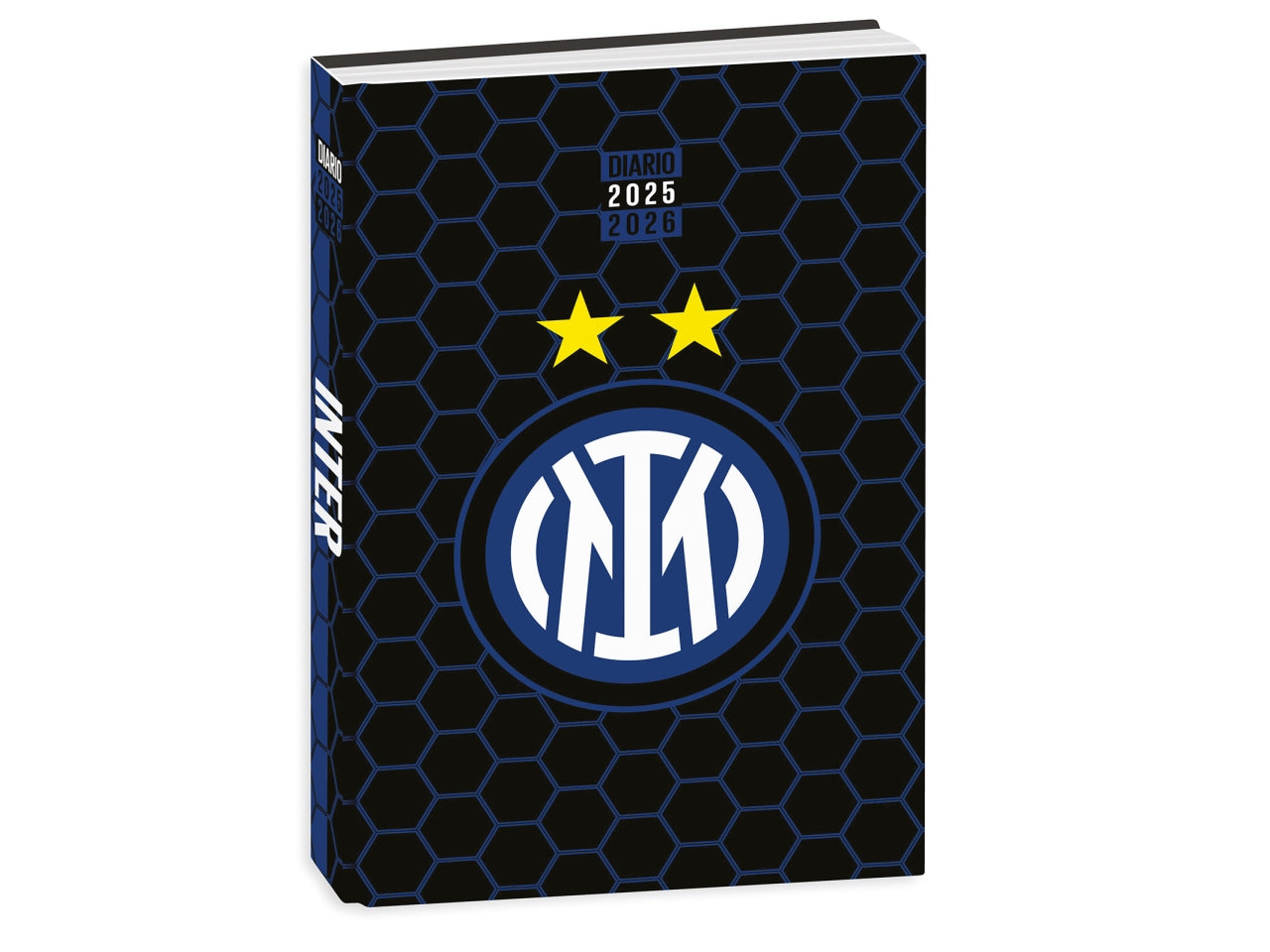 Diario standard inter 12 mesi 13,6x18,3cm assortiti