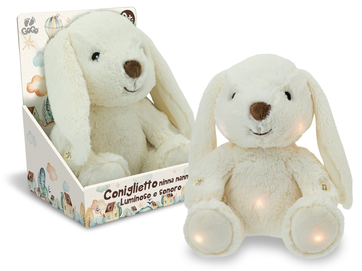 Gogo coniglio ninna nanna 25cm