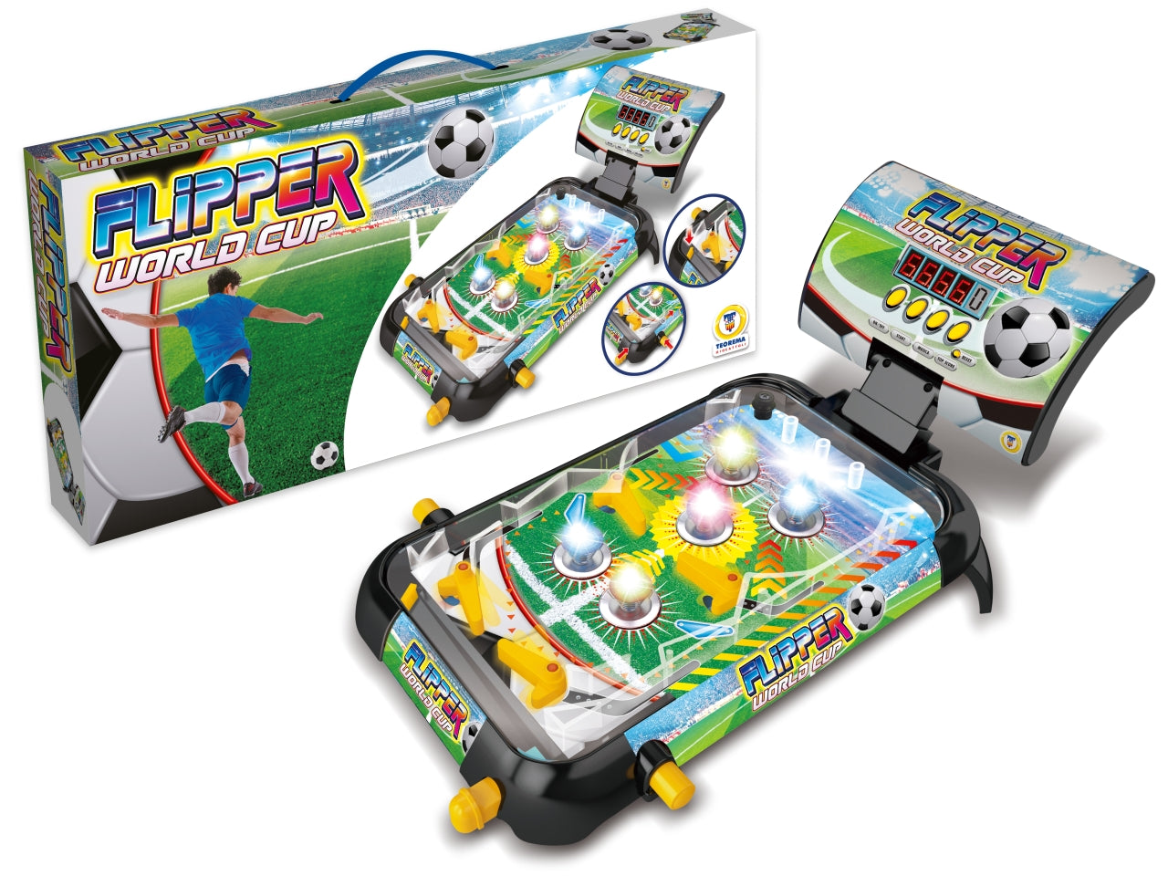 Flipper con luci e suoni e indicatore punteggio