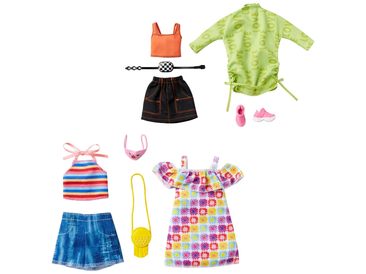 Barbie vestiti look 2 pz assortiti