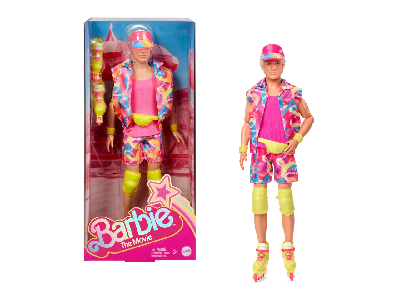 Barbie ken roller skate