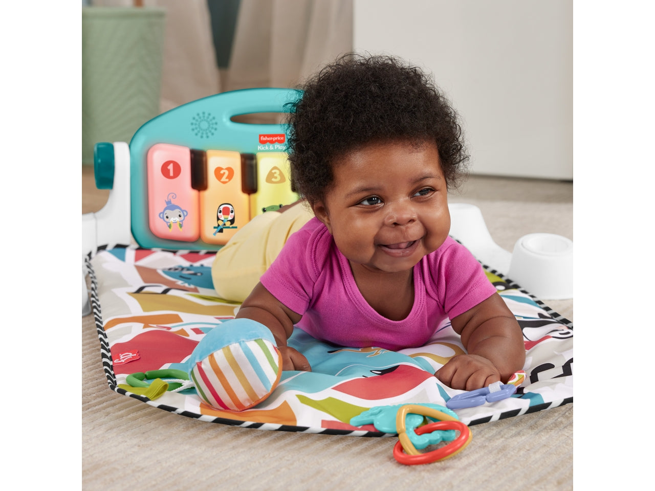 Fisher price gioco palestrina baby piano set musicale portatile