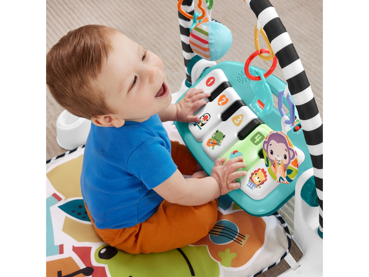Fisher price gioco palestrina baby piano set musicale portatile