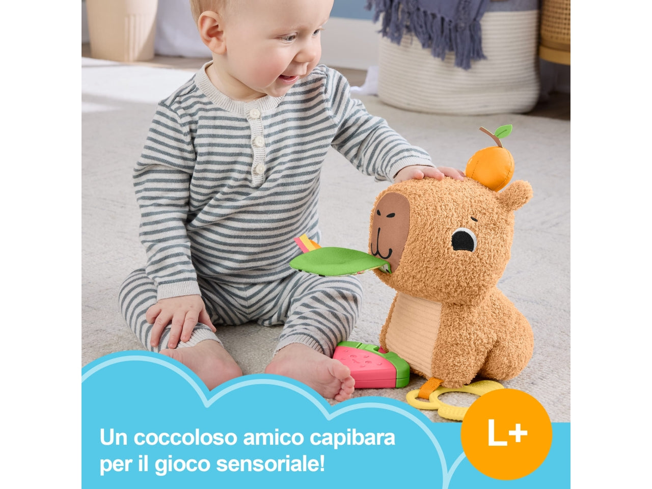Fisher price gioco marmotta coccole e merenda