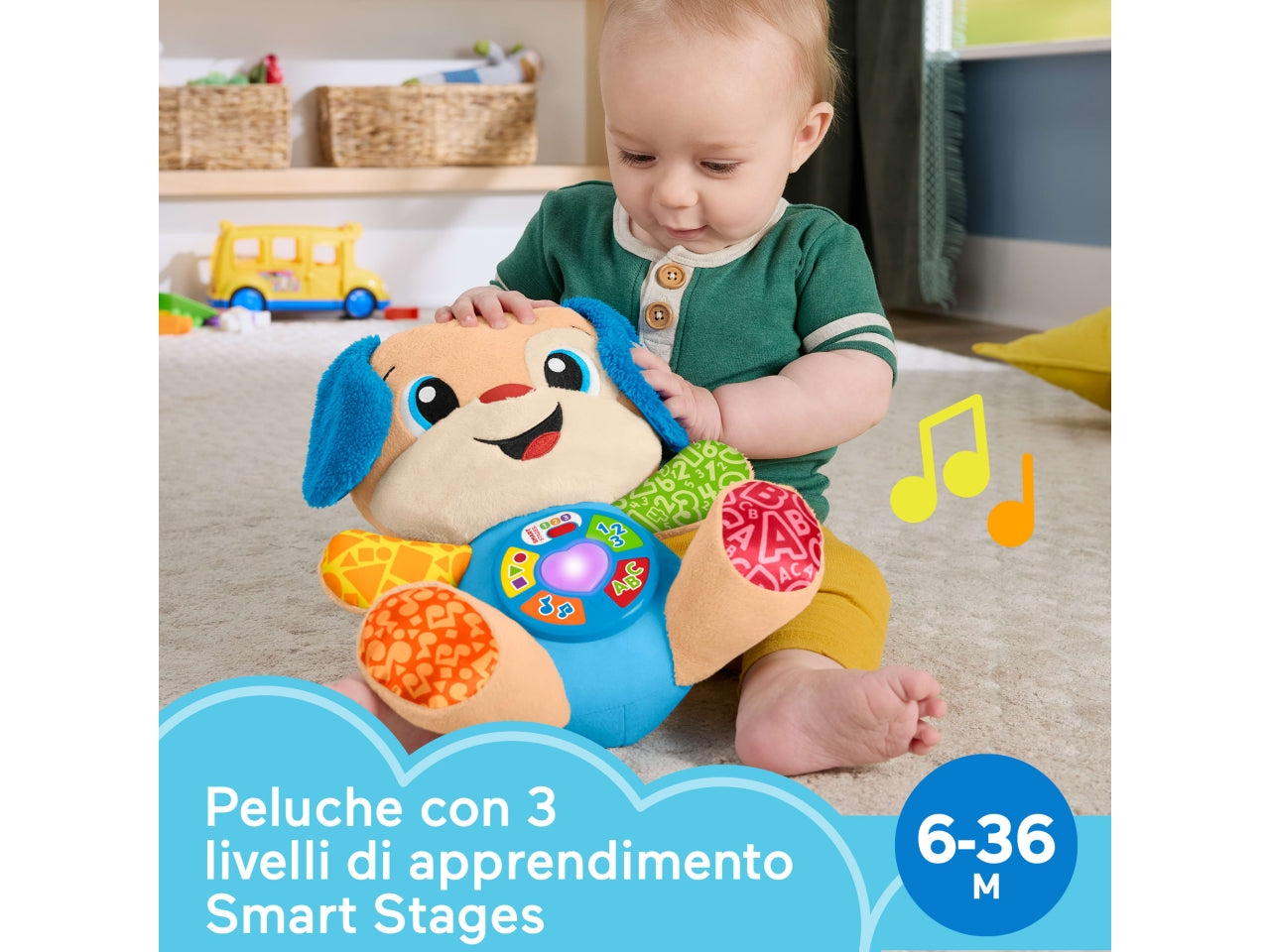 Fisher price gioco cagnolino smart stages2025